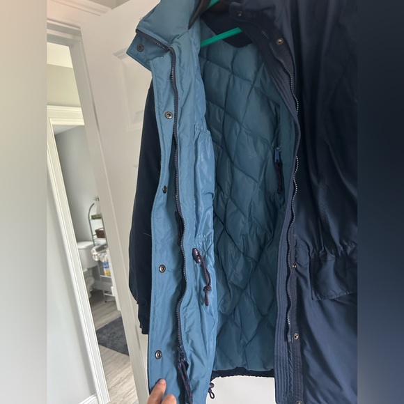 Eastern Mountain Sports Vintage Navy Blue Goose Down Jacket Size L - Picture 8 of 8